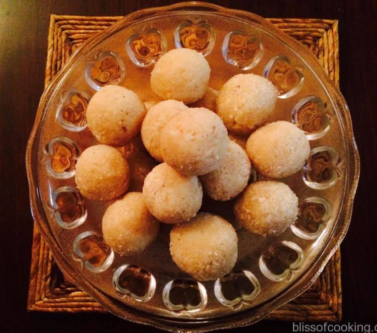 Peanut Coconut Laddu