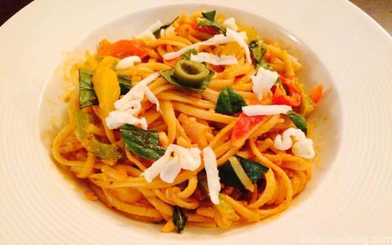 Three Pepper Spaghetti, Three Pepper Pasta