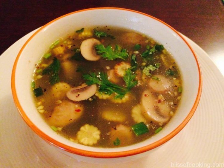 Coriander & Lemongrass Soup