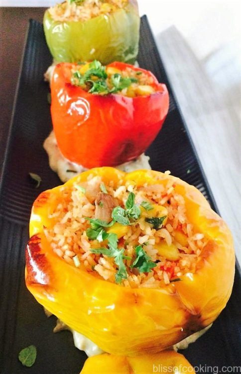 Stuffed Bell Peppers, Stuffed Shimla Mirch