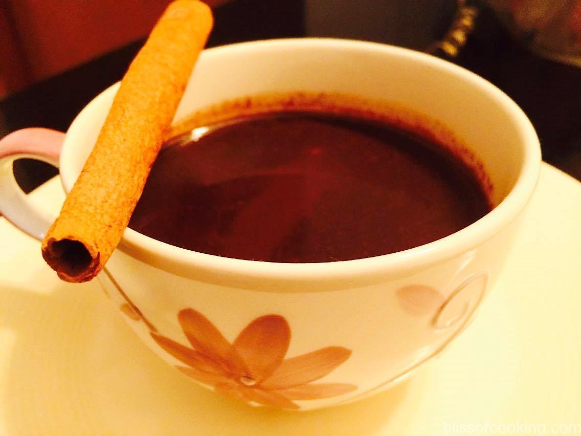 Cinnamon Hot Chocolate