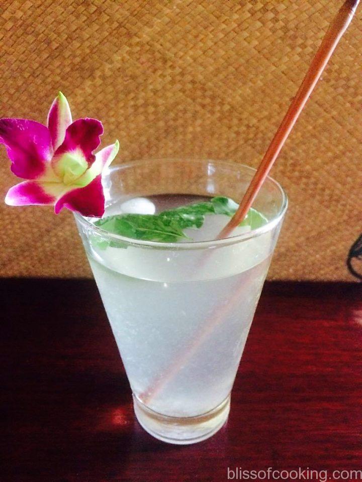 Lemon Grass and Basil Mojito