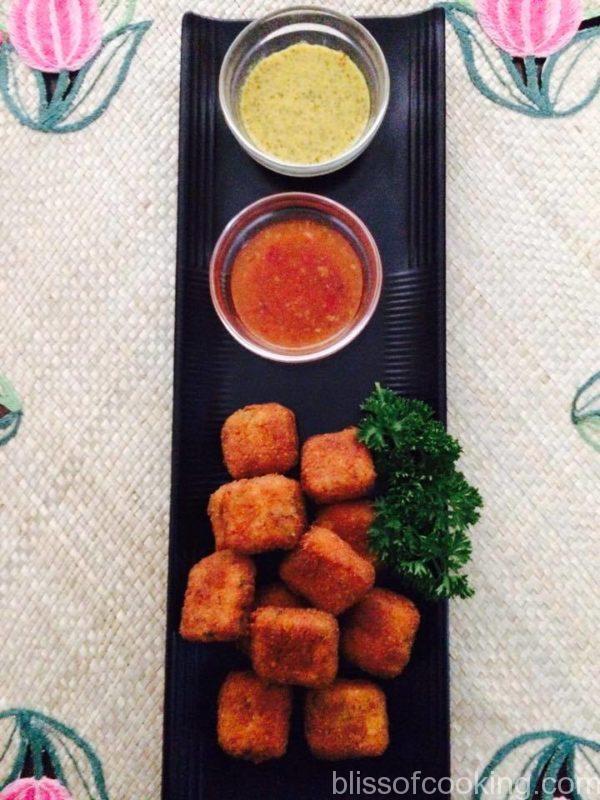 Paneer Nuggets (Cottage Cheese Nuggets)