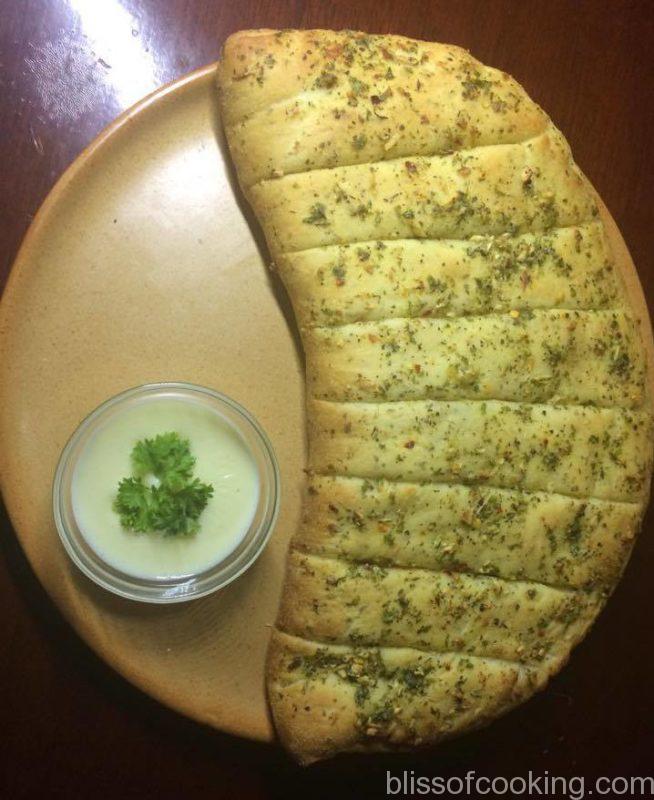 Cheesy Garlic Bread Sticks