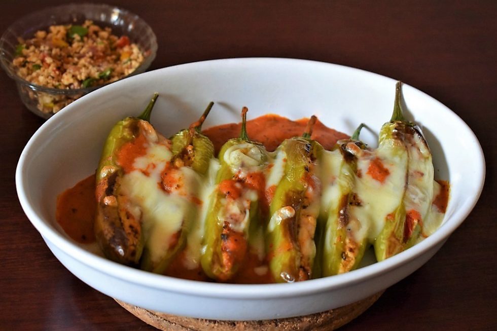 Mexican Stuffed Cheesy Peppers
