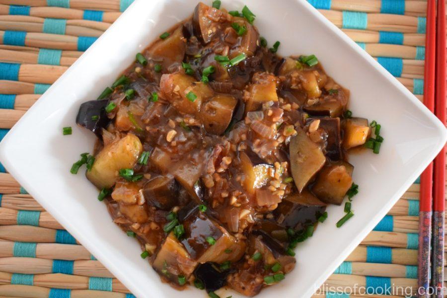 Stir Fried Eggplant