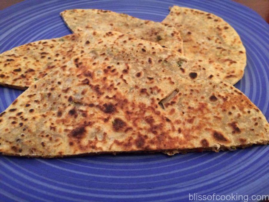 Chawal Ka Paratha