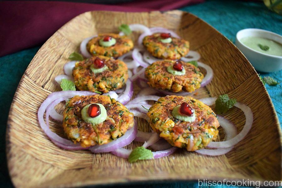 Corn and Methi Kabab