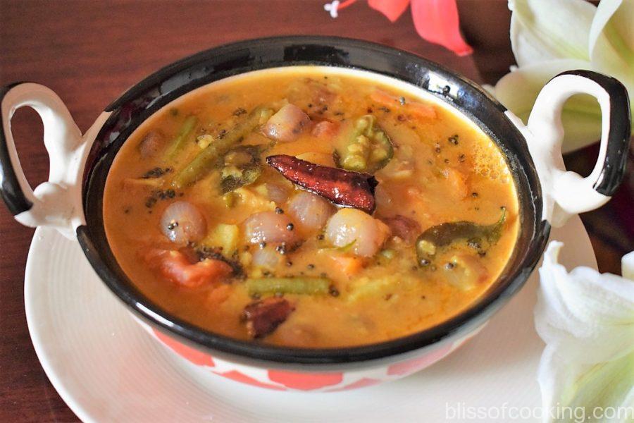Easy Shallot Sambar