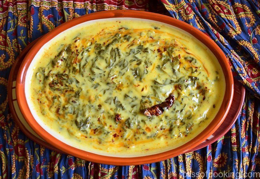 Palak Ki Kadhi, Spinach Kadhi