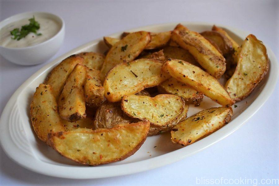 Crispy Potato Wedges