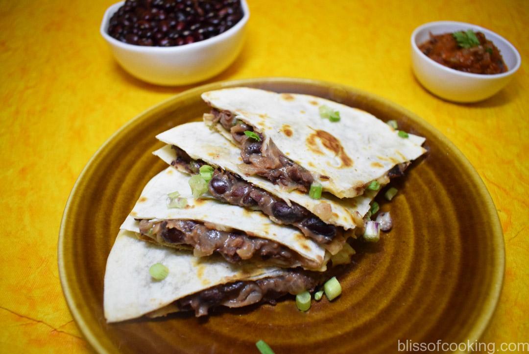 Refried Bean Quesadilla