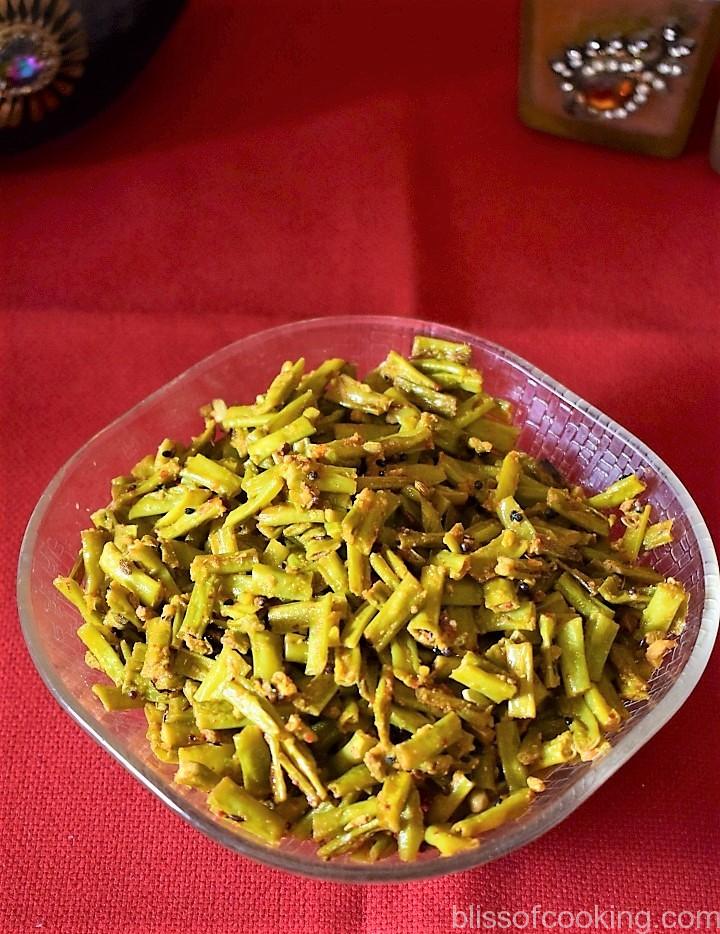 Barbati Ki Sabzi, Long Beans, Yardlong Beans