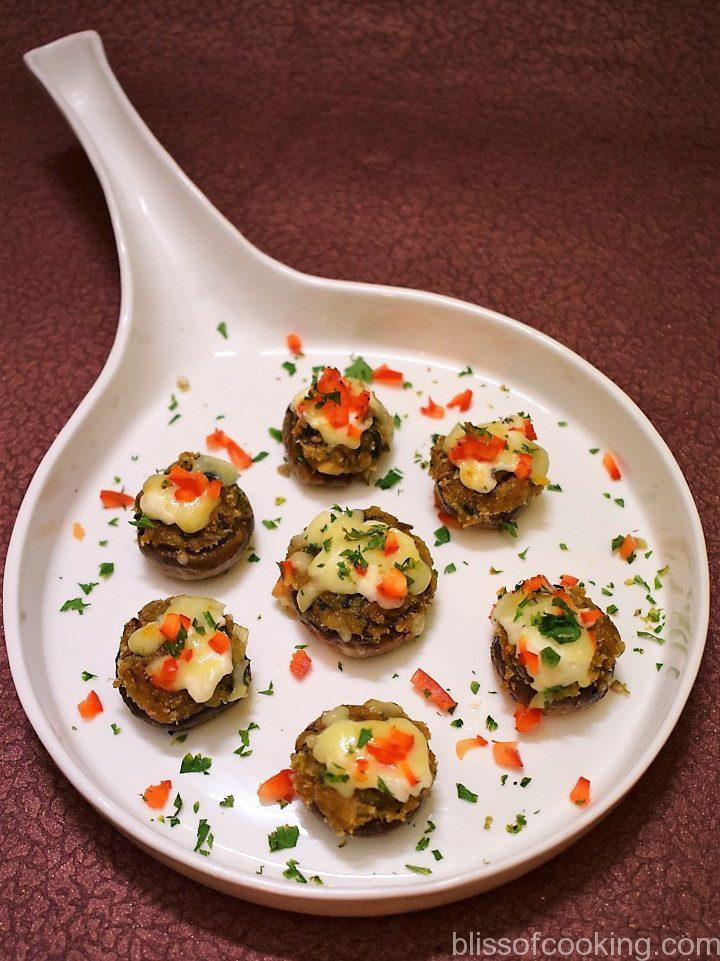 Stuffed Cheese Mushrooms