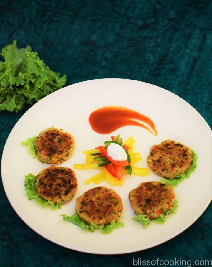 Foxtail Millet and Herb Patty, Foxtail Millet Kabab