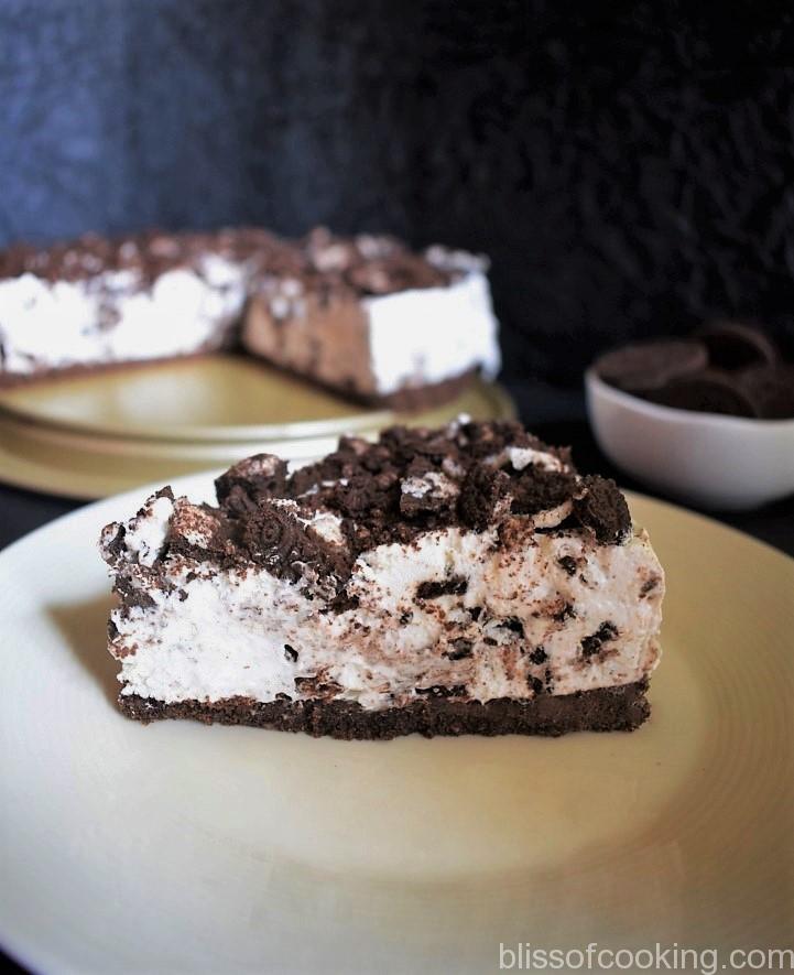 Oreo Cheese Cake, No Bake Cheese Cake, Eggless Cake