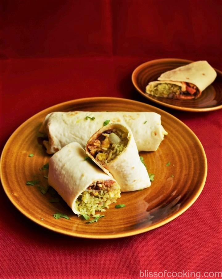 Burrito Wrap, Mexican food
