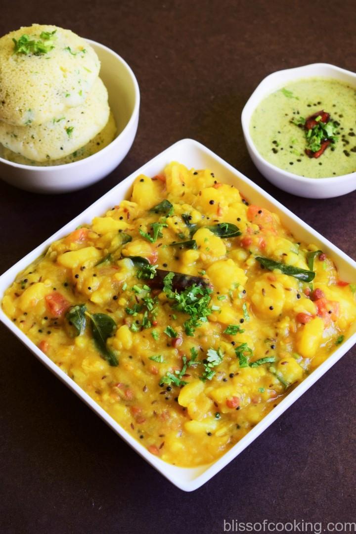 Potato Sagu, Aloo Sagu, Bombay Sagu