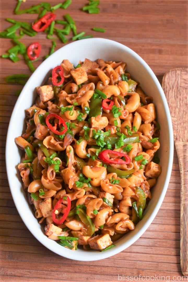 Chinese Tofu Macaroni, Chinese Tofu Macroni