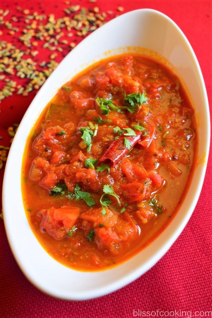 Sweet and Sour Tomato Chutney