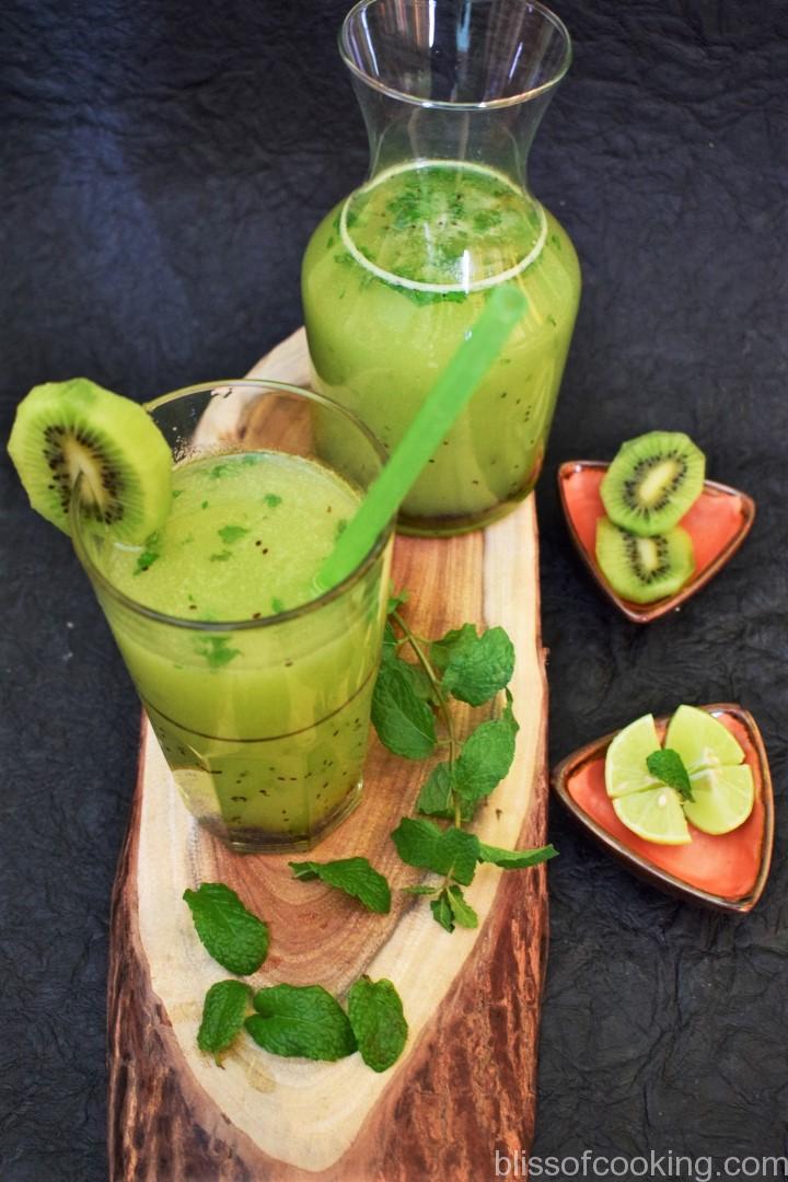 Kiwi Mint Lemonade