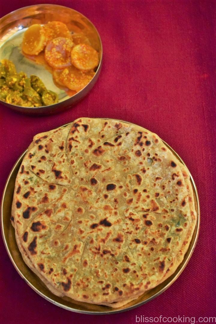 Gobhi Ka Paratha, Cauliflower stuffed bread