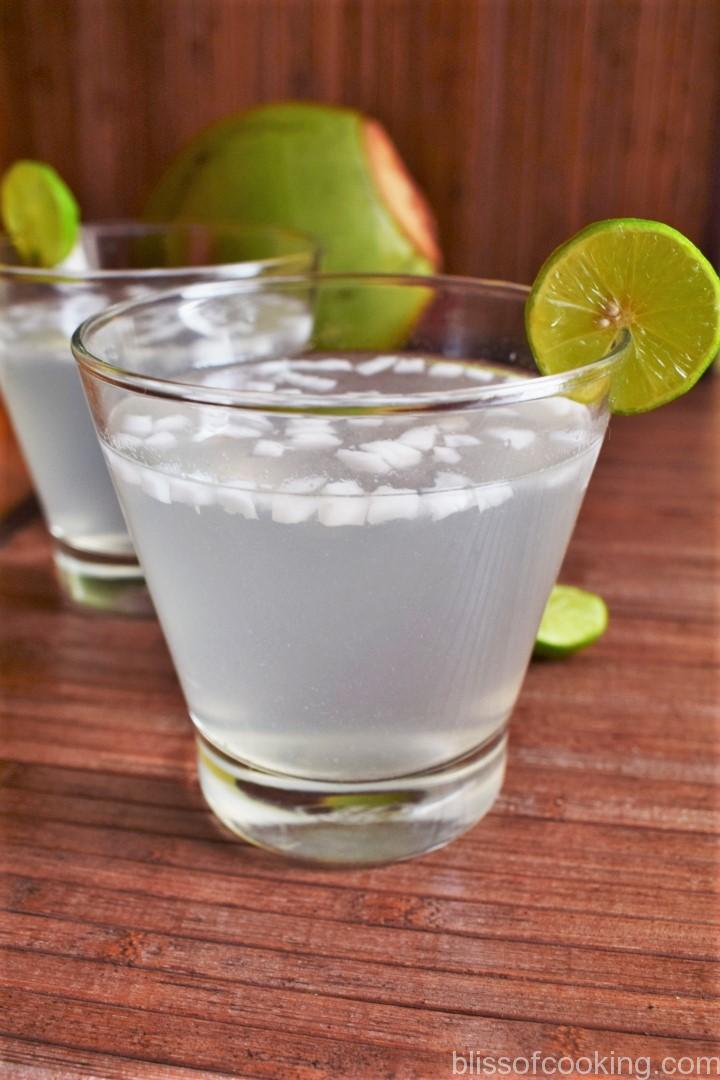 Daab Shikanji, Lime and coconut water lemonade