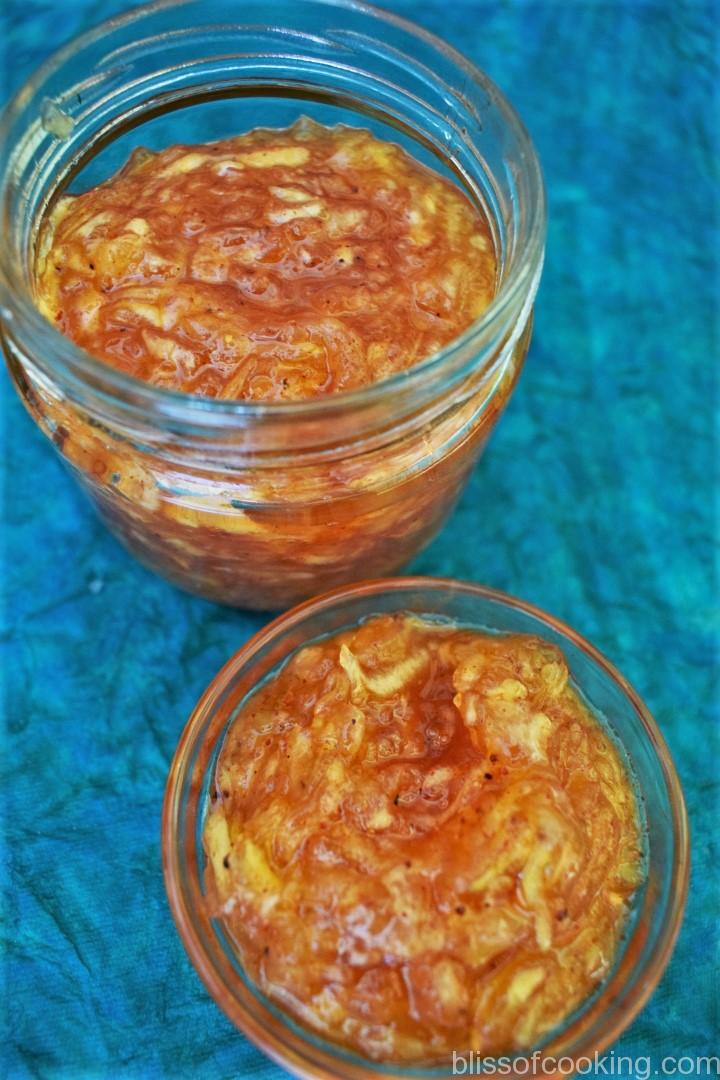 Aam ka Khatta Meetha Chunda, Sweet And Sour Mango Pickle