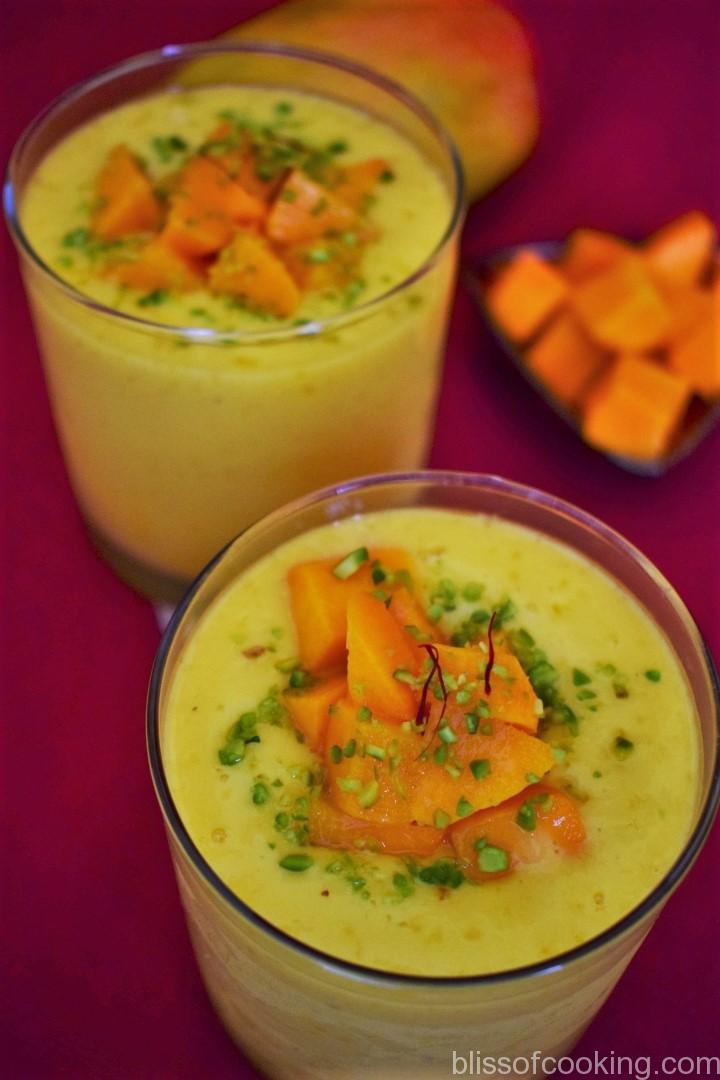 Mango Lassi, Mango Yogurt Drink