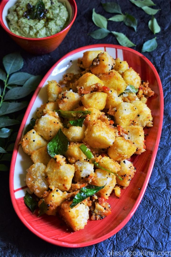 Masala Idli, Fried Idly