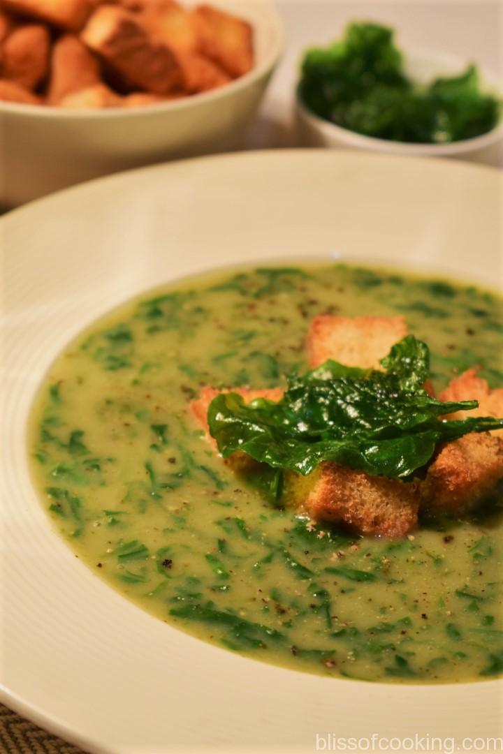 Spinach Soup, Palak Soup