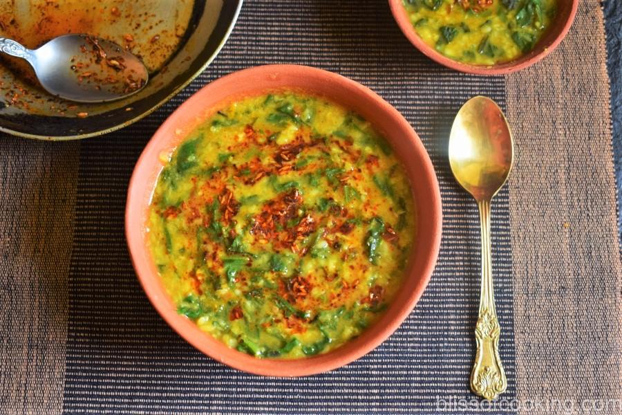 Dal Palak, Spinach Dal