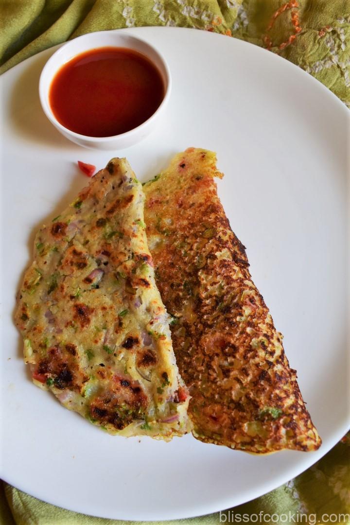 Suji Ka Chilla, Sooji Ka Cheela, Semolina Pancake