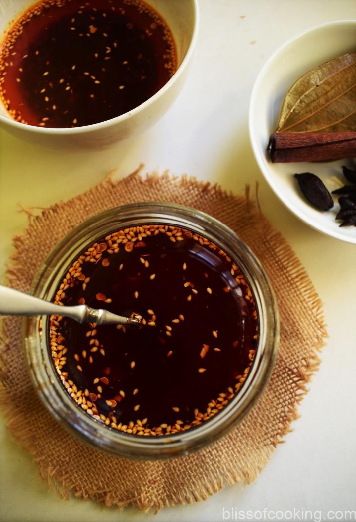 Homemade Chilli Oil, Chilli Oil, Chili Oil, Chinese Chilli Oil
