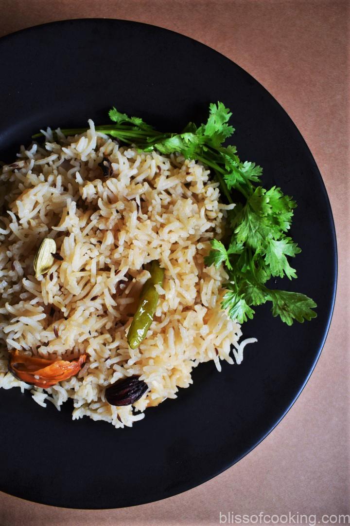 Jeera Fried Rice, Jeera Rice