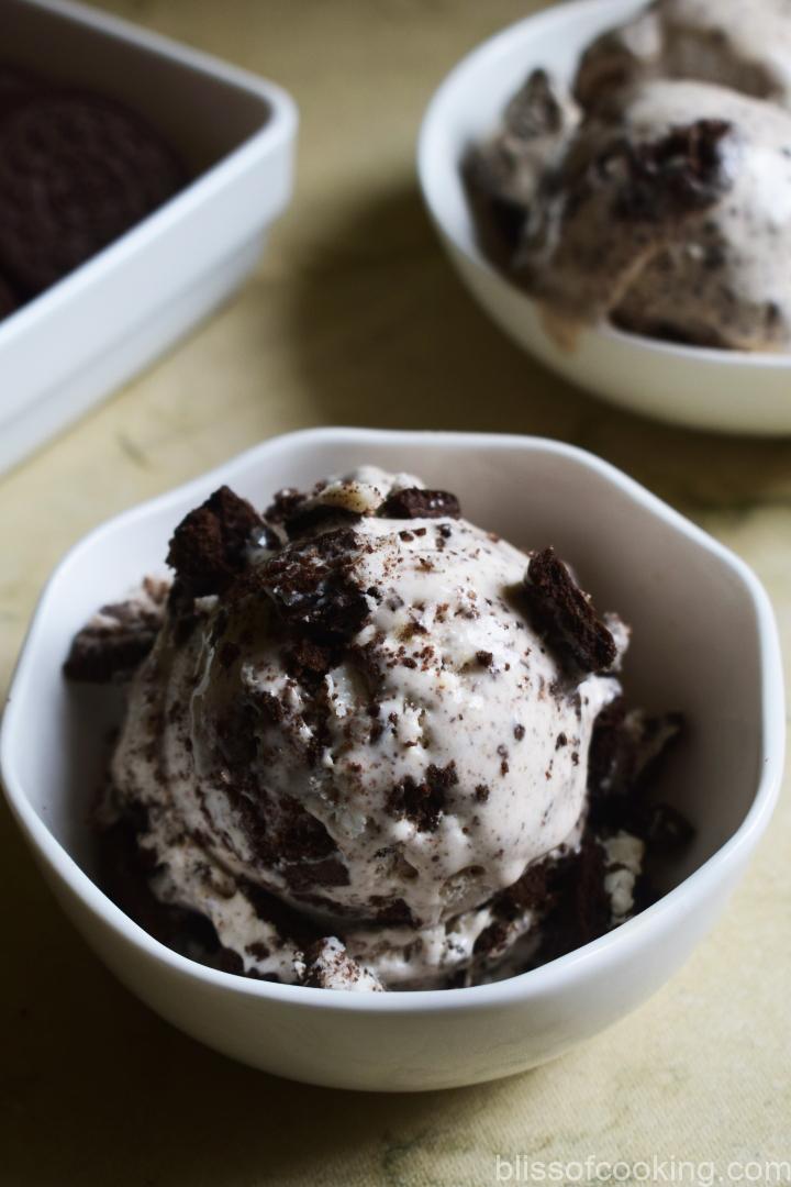 Oreo Ice-Cream, Icecream, Ice-cream