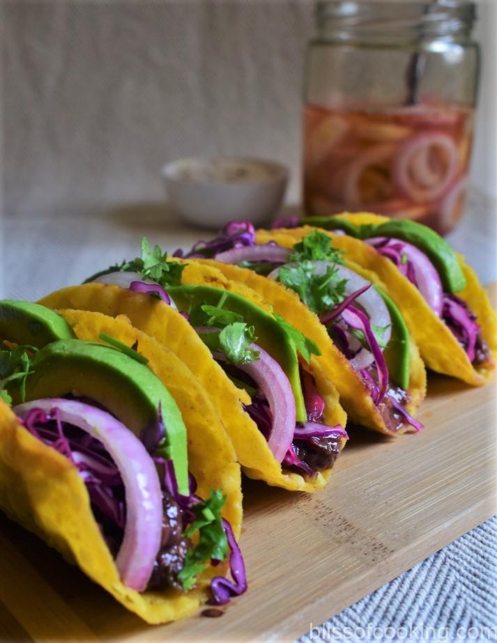 Refried Beans Taco