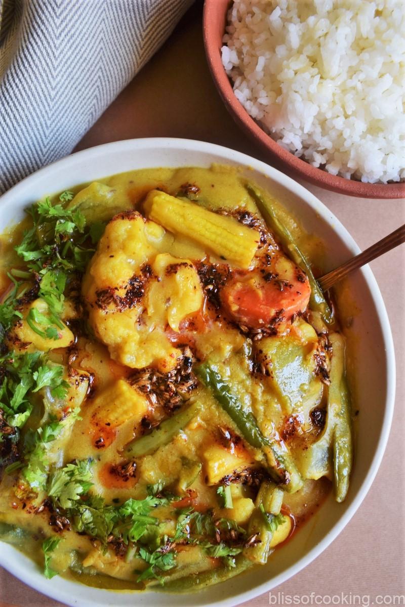 Sindhi Kadhi, Indian Curry