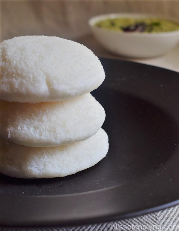 Soft Rice Idli, Steamed Rice Cake, Idly, Idli