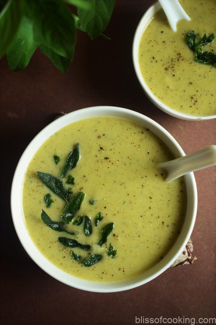 Leek and Celery Soup