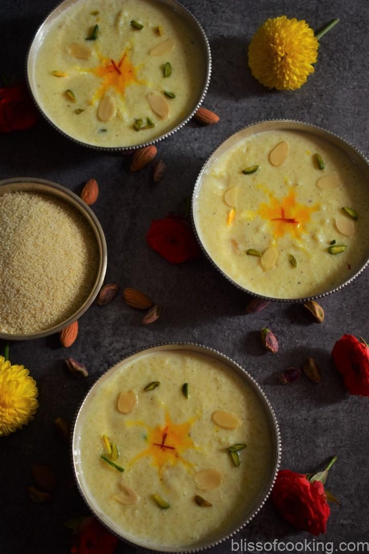Sama Ke Chawal Ki Kheer, Vrat ke chawal ki kheer, Samvat Rice Kheer, samo ki kheer, Barnyard millet pudding